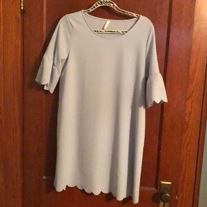 Light blue Pinkblush maternity dress